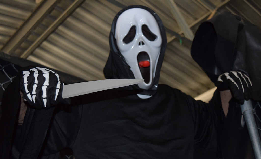 FULL OF FRIGHT: You never know what Halloween horrors you’ll find lurking in the Asylum Escape maze at the Warwick Showgrounds tomorrow night.